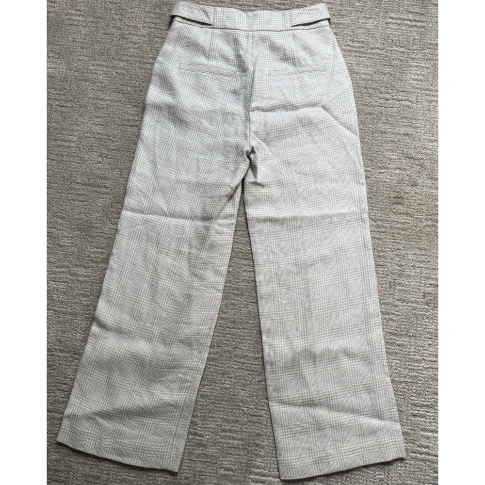 Veronica Beard Oatmeal Tan 'Isley" High Waist Wide Leg Pants, Sz 0 NWT! Linen‎ - Picture 13 of 14